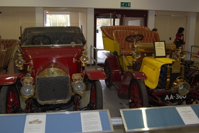 Vintage cars at the Black Country Living Museum