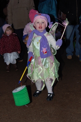 Fairy procession at Whinfell Forest Center Parcs near the Lake District