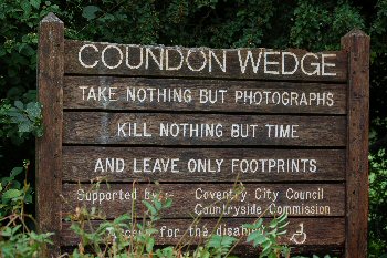 Coundon Wedge, Coventry - Sign