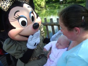 Disney Character Minnie with Baby
