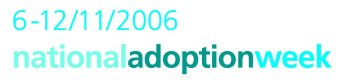 National Adoption Week Logo