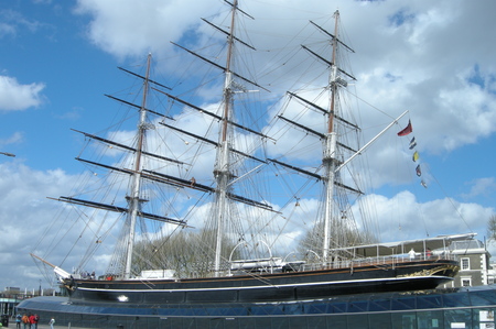 Cutty Sark Clipper at Greenwich London cuttysark1