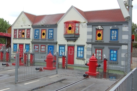 Fire Training school at Legoland