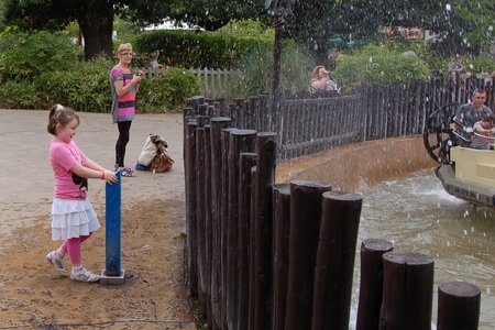 Wave surver ride at Legoland