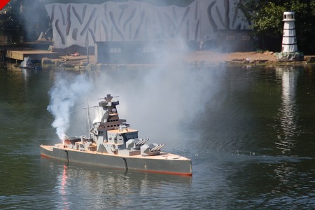 Naval Warfare at Peasholm Park in Scarborough peasholmpark05